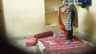 Bhabhi fucking with neighbor guy,recorded in hiddencam_3 clips