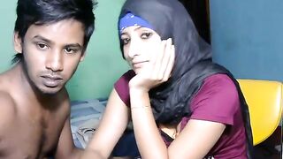 Lankan Muslim Couple Riyazeth & Rizna Private Show - 6