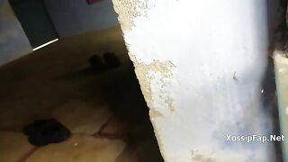 Couple caught fucking in a school building