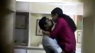 Horny mallu lovers caught having fun in office