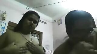 Mature Horny Indian Cpl Play on Webcam