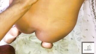 very hard anal fuck with my class student frist time