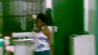 Kitchen sex by husband and wife