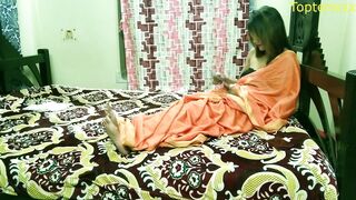 Indian hot girlfriend waiting for me at sharee!!! I love fuck her in sharee:: Clear Hindi audio