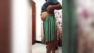 Sri lankan girl clothes undressing