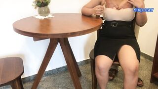 Young Secretary Punished by Her Boss with a Rough Fuck on This Office Room