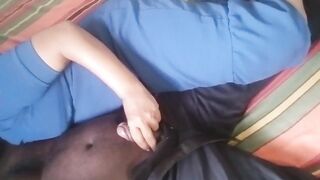 My wife and me had a panties with fucking before going to work.