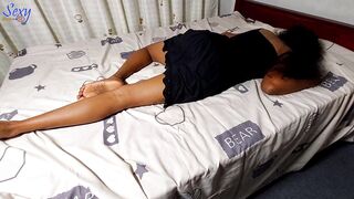 Fuck my Step Sisters best Friend in her Room - Hard Rough Fuck with Indian Big ass girl