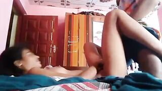 Asian teen fucking with her step brother