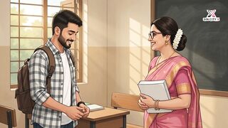 Teacher's Pet: AI Anime Student Gets Naked with Professor part1