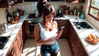Step mom need a massage AI GENERATE