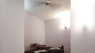 Young Sri Lankan intern trying hard sex during the lunch break with her boss.