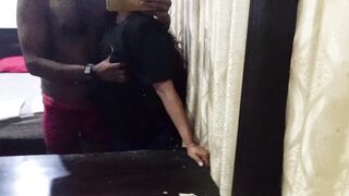 Fucking my natural Sri Lankan girlfriend for the first time.