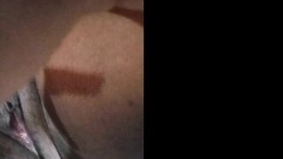 My flashing pussy