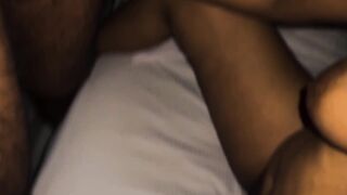 Wet pussy licking and hardcore blowjob, Asian big booby horny girl