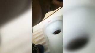 Madhu hansi went to public toilet and piss on camera