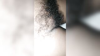 Sri Lankan sexy wife and hairy pussy