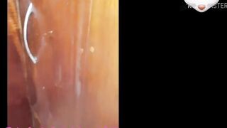 CHUBBY Indian aunty showers before fucking