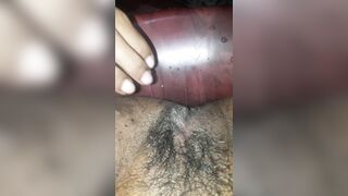 Dhanu shaving