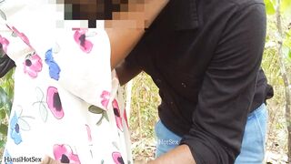 Sri Lankan Teen Couple - Outdoor Fuck - Sinhala Voice - Full Story