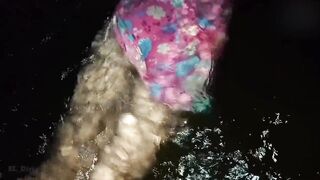 My stepsister and I went to the river..and she fucked with me