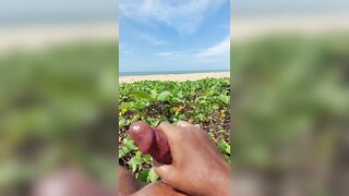 Cut Cock cumshot at beach oil massage Sinhala boy with cock ring srilanka