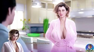 My Stepmom solo pussy fantasy - Apocalust ep 18 - My Stepmom - Hentai Gameplay By HentaiGameZone