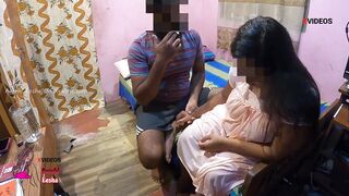 In debt she had sex with the owner of the house to pay the rent. She cheated on her husband (FULL VIDEO)