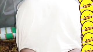 Stepsister Ass massage and ass licking