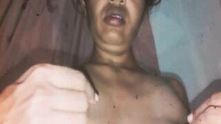 Sucking Boobs of Tina baby